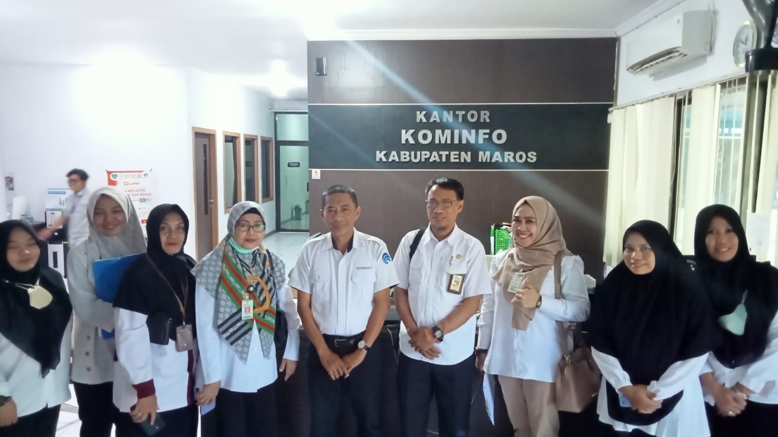 Kunjungan Inspektorat dan diskominfo SP Provinsi Sulawesi Selatan, 05 Juli 2023